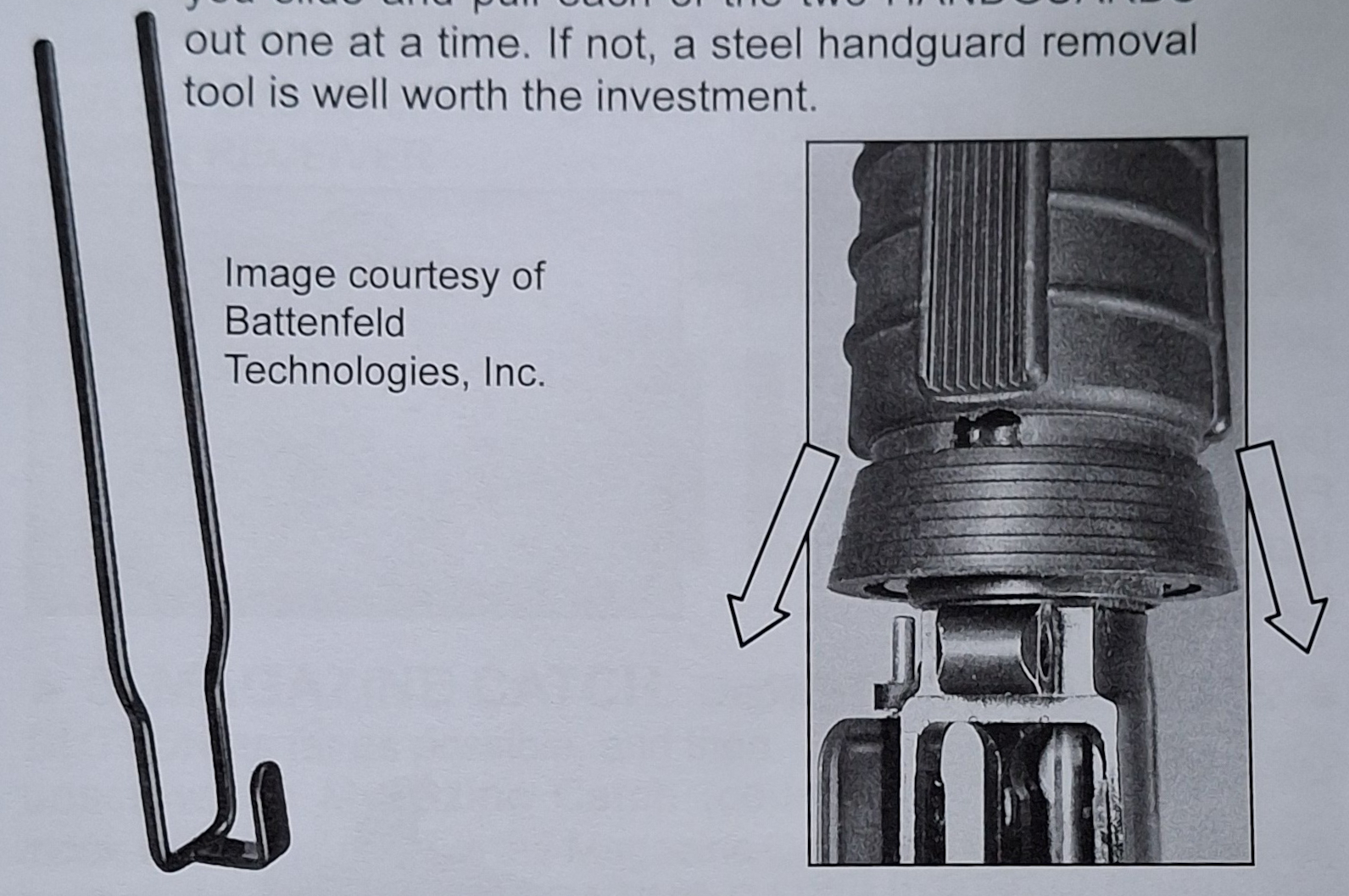 Handguards and Handguard Removal Tool