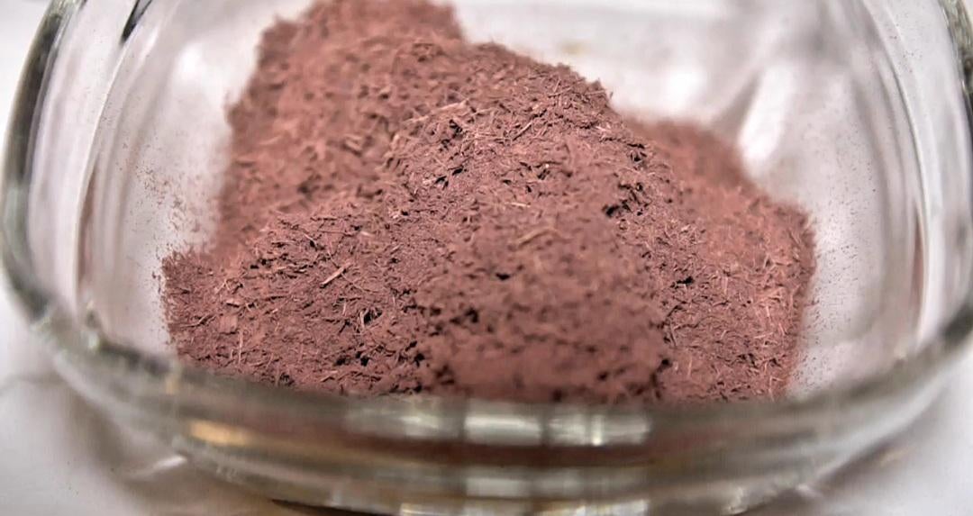 Bark that has been ground to the perfect consistency