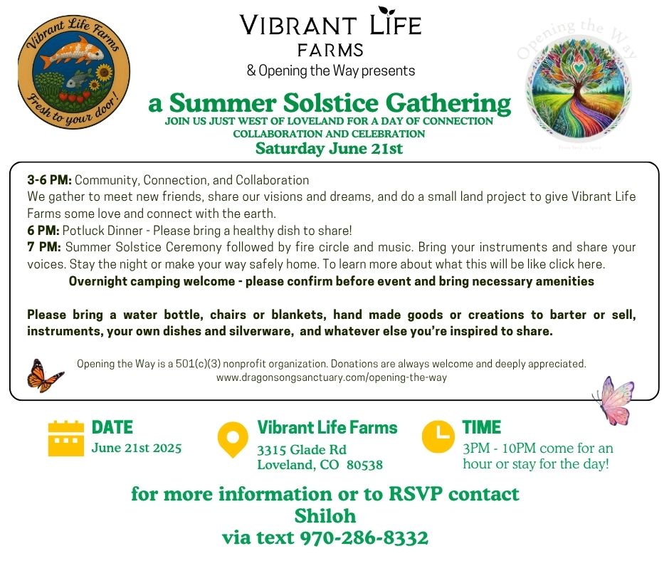 Vibrant Life Farms Solstice 21-Jun-2025