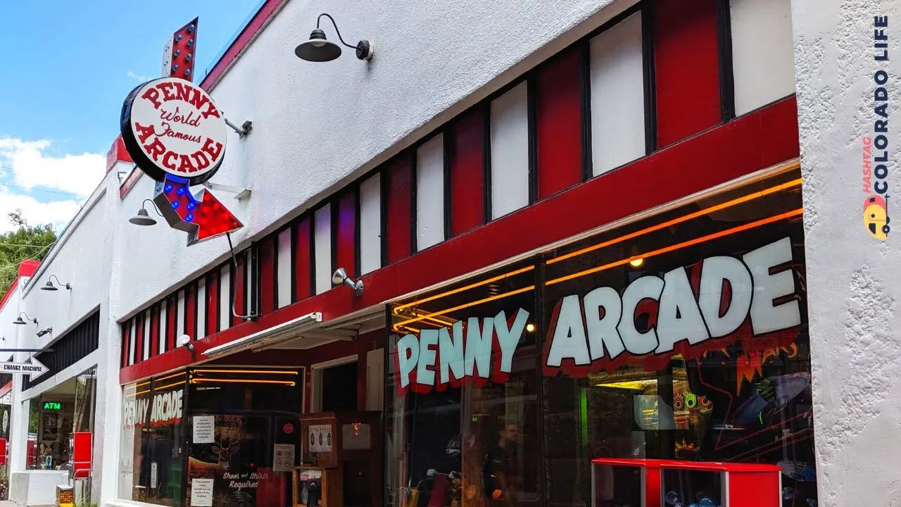 THE PENNY ARCADE: Spending a Day at a Vintage Arcade in Manitou Springs Colorado | Walking Tour