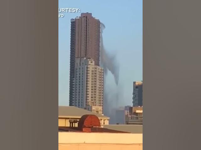 Magnitude 6.1 Earthquake Philippines Hotel Pool Overspill