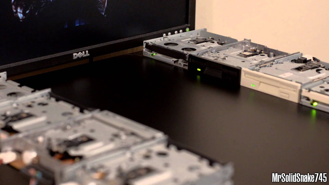 Star Wars - Imperial March on Eight Floppy Drives
