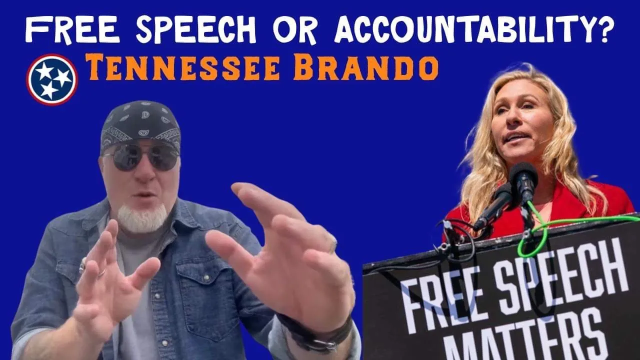 Tennessee Brando- Marjorie Taylor Greene Does Not Understand The First Amendment