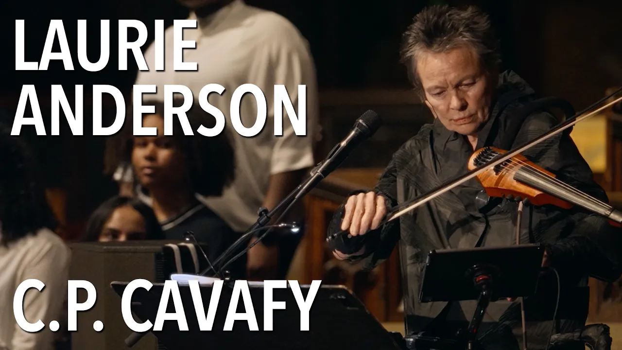 Laurie Anderson’s Mind-Blowing Performance of ‘Waiting for the Barbarians’